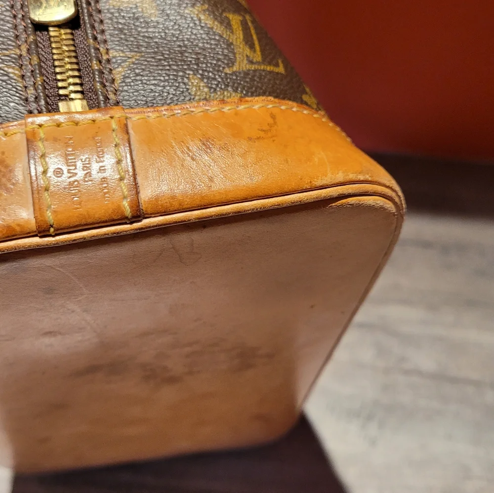 Louis Vuitton Brown Monogram Satchel - Picture 7 of 11